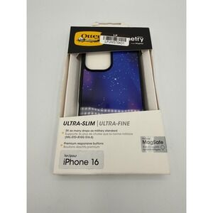 OtterBox Symmetry iPhone 16 Case Blue Purple New Celestial MagSafe Slim Starry